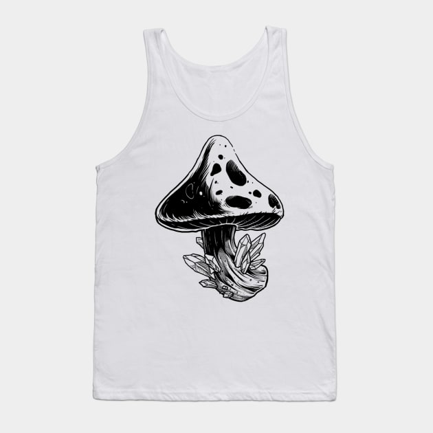 Poisonous - Day 1 - Inktober Tank Top by angoes25